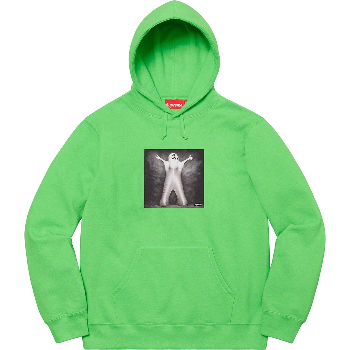 Supreme Leigh Bowery Supreme Hooded Sweatshirt (SS20) - Bright Green - $158