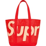 Supreme Raffia Tote (SS20) - Red