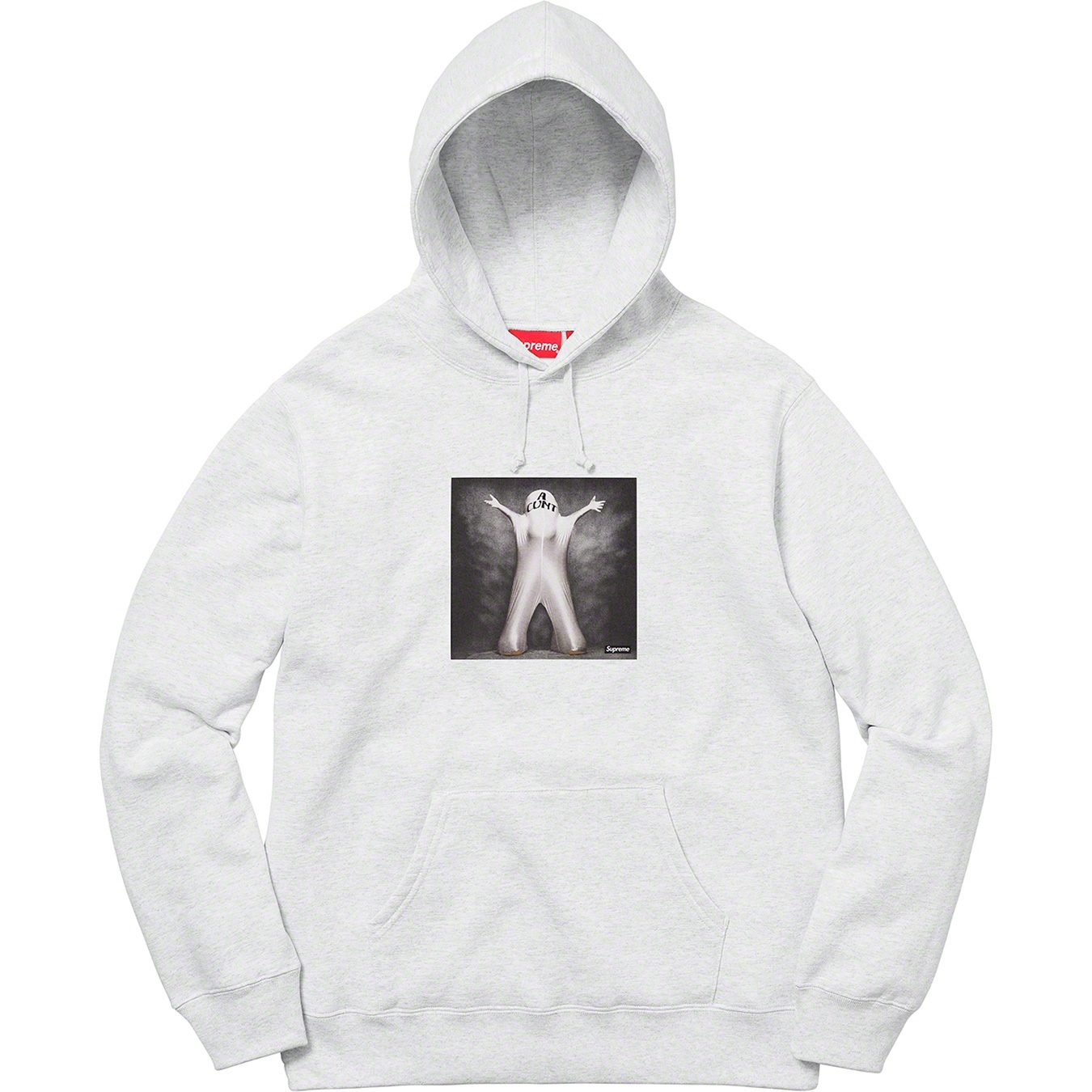 Supreme Leigh Bowery Supreme Hooded Sweatshirt (SS20) - Ash Grey - $158