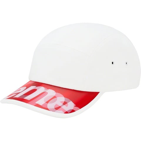 Supreme Lenticular Visor Camp Cap - White