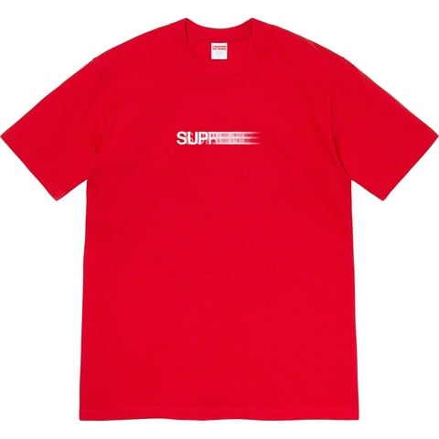 Supreme Motion Logo Tee - Red