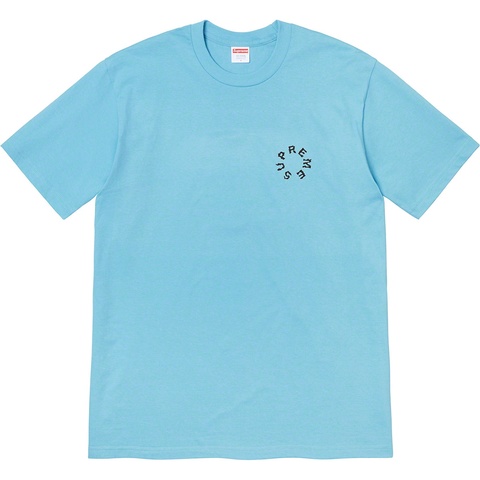 Supreme Marble Tee - Light Slate