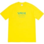 Supreme Anno Domini Tee (SS20) - Yellow