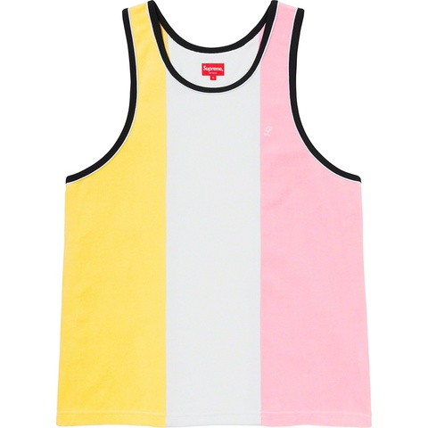Supreme Velour Tank Top - Pink