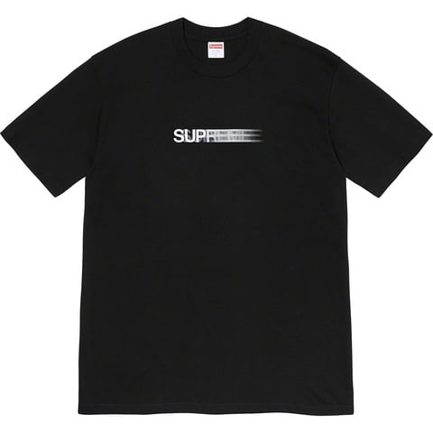 Supreme Motion Logo Tee - Black