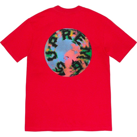 Supreme Marble Tee - Red