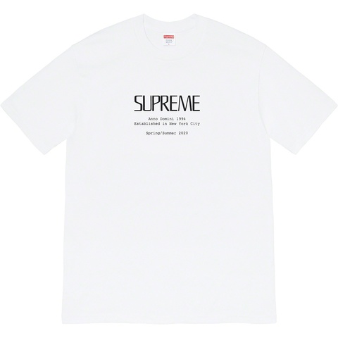 Supreme Anno Domini Tee - White