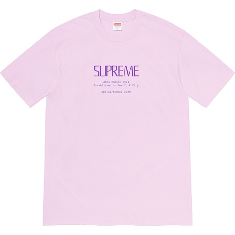 Supreme Anno Domini Tee - Light Purple