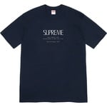 Supreme Anno Domini Tee (SS20) - Navy