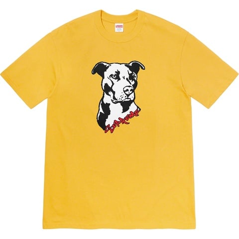 Supreme Pitbull Tee - Acid Yellow