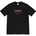 Supreme Anno Domini Tee (SS20) - Black