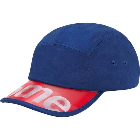 Supreme Lenticular Visor Camp Cap - Blue
