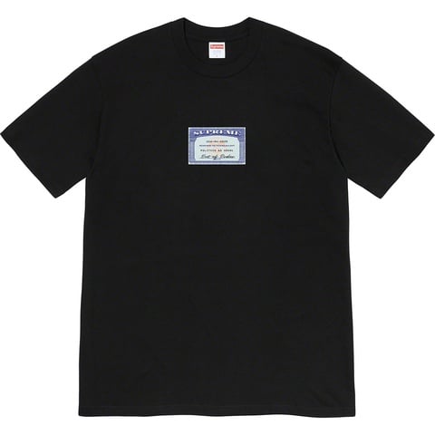 Supreme Social Tee - Black