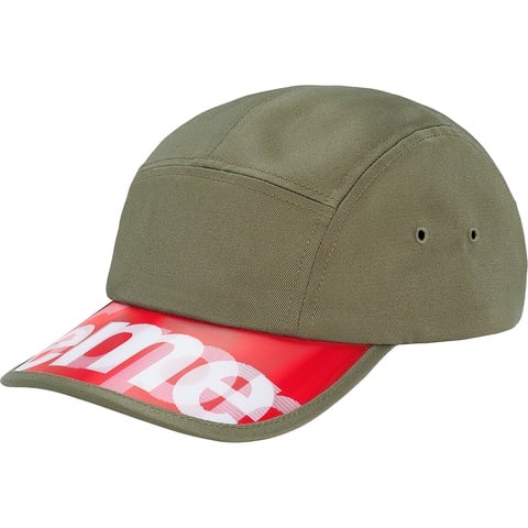 Supreme Lenticular Visor Camp Cap - Olive