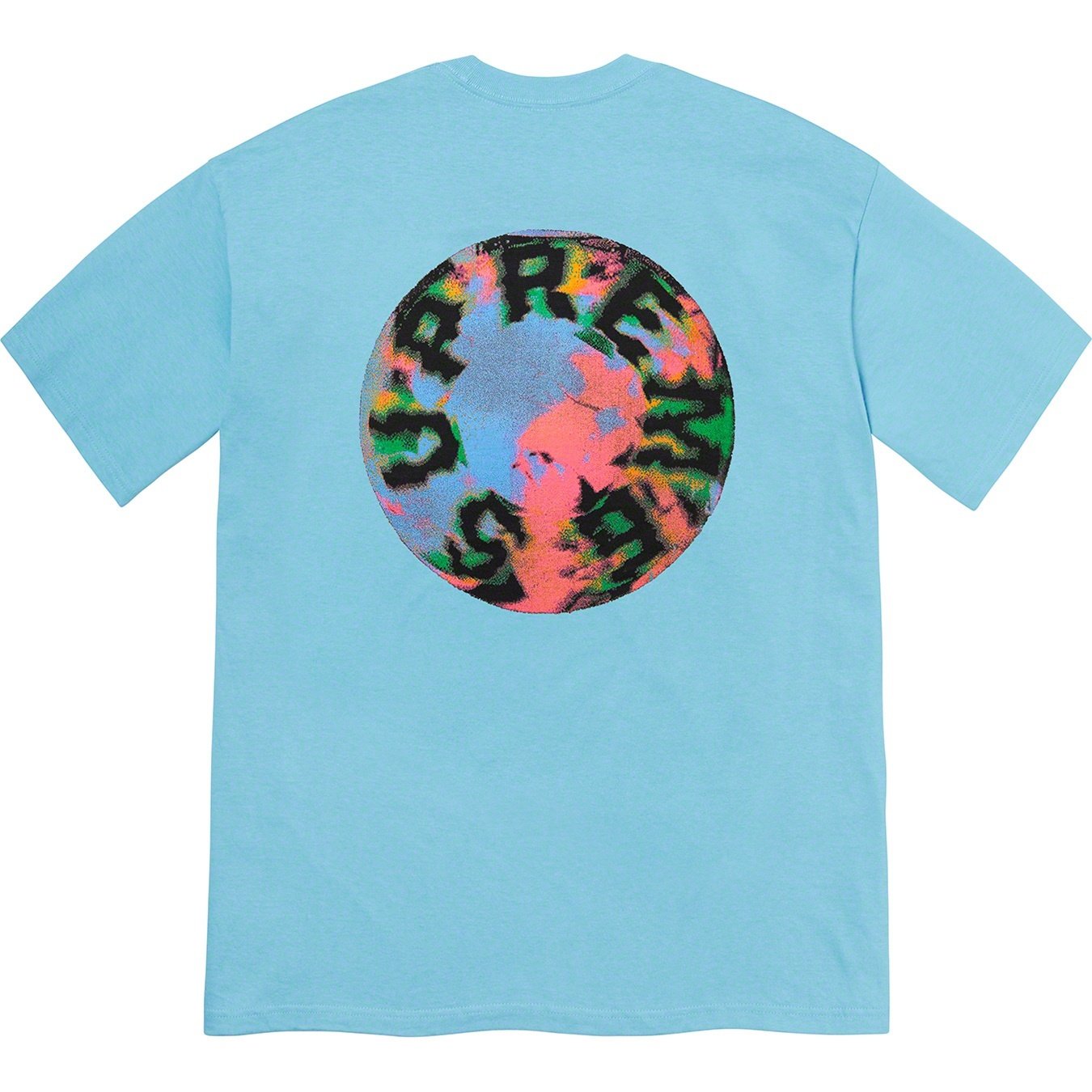 Supreme Marble Tee (SS20) - Light Slate - $38