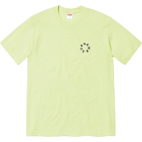 Supreme Marble Tee - Pale Mint