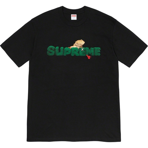 Supreme Lizard Tee - Black