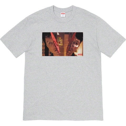 Supreme Split Tee - Heather Grey