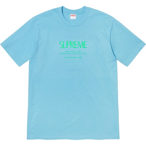 Supreme Anno Domini Tee - Light Blue