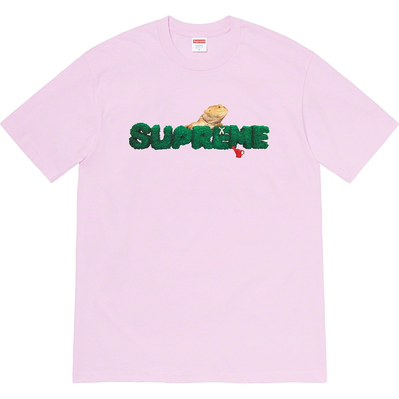 Supreme Lizard Tee (SS20) - Light Purple - $38