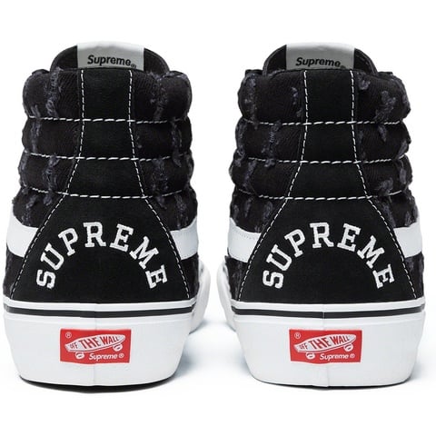 Supreme®/Vans® Hole Punch Denim Sk8-Hi Pro - Supreme