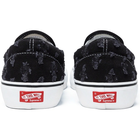 Supreme®/Vans® Hole Punch Denim Slip-On Pro - Supreme