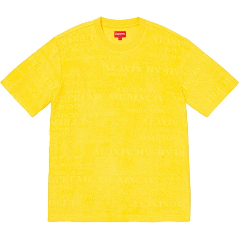 Supreme MCMXCIV Terry S/S Top - Yellow