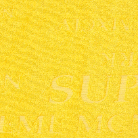 Supreme MCMXCIV Terry S/S Top - Yellow