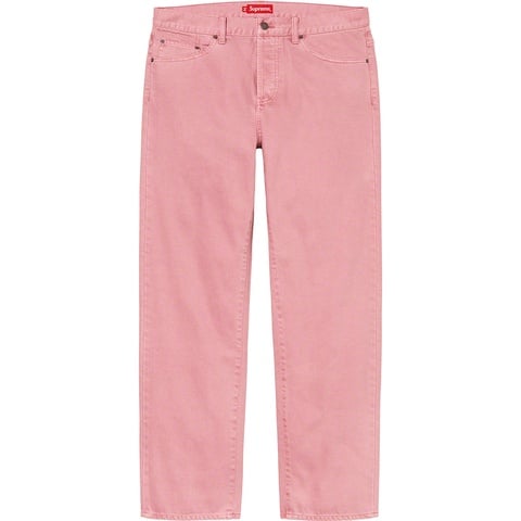 Supreme Regular Jean - Washed Pink