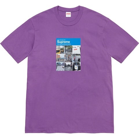 Supreme Verify Tee - Purple