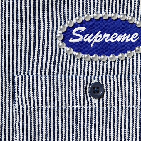 Studded Patch S/S Work Shirt - fall/winter 2020 - Supreme