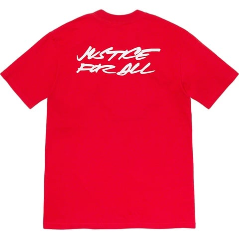 Supreme Futura Logo Tee - Red