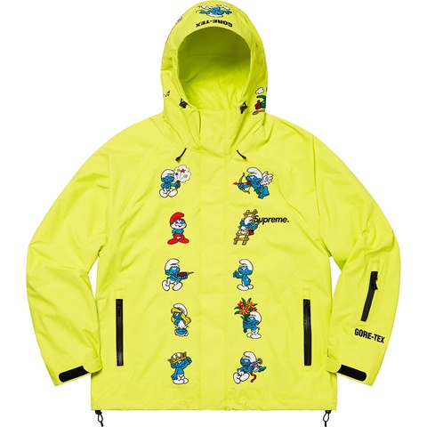 Supreme Supreme®/Smurfs™ GORE-TEX Shell Jacket - Bright Yellow