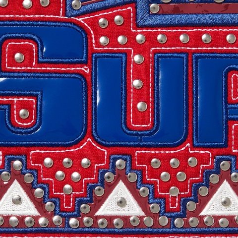 Supreme Pharaoh Studded Hooded Sweatshirt - Red