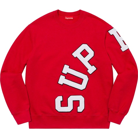 Supreme Big Arc Crewneck - Red