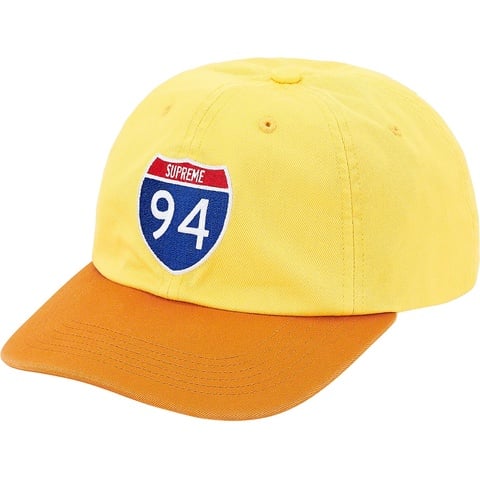 Supreme Interstate 6-Panel - Yellow