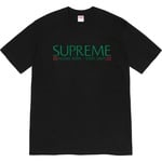 Supreme Nuova York Tee (FW20) - Black