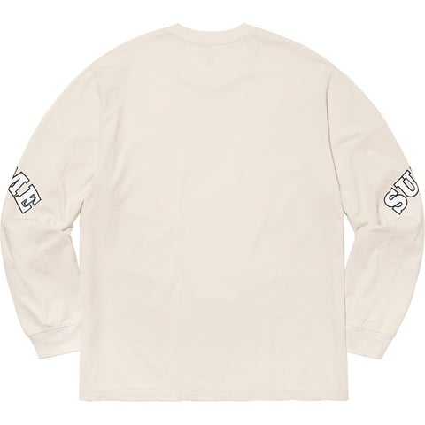 Supreme Cutout Sleeves L/S Top - Natural