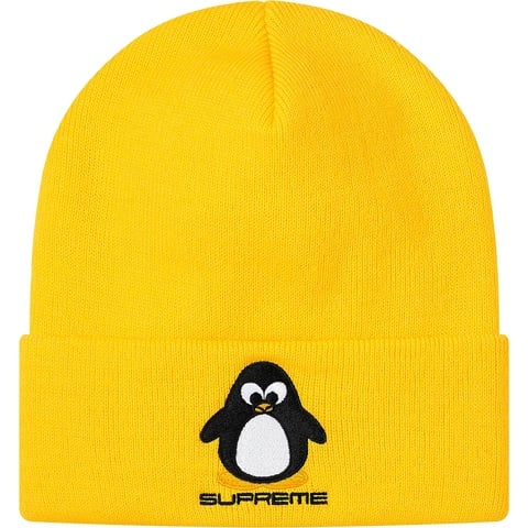 Supreme Penguin Beanie - Yellow