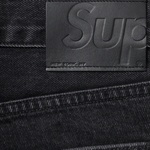 Supreme Stone Washed Black Slim Jean (FW20) - Washed Black