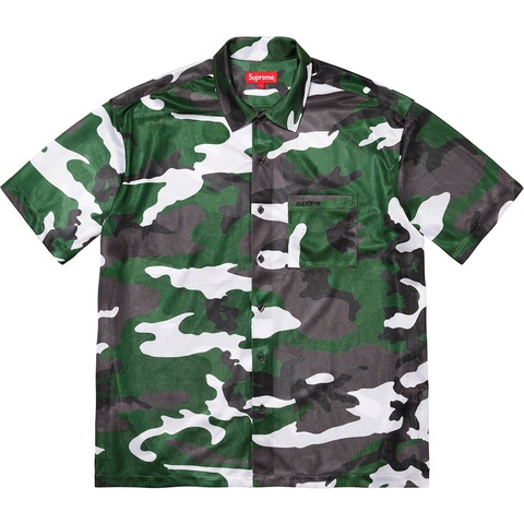 Camo Mesh S/S Shirt - fall/winter 2020 - Supreme