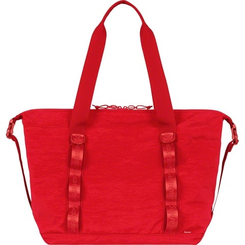 Supreme Zip Tote - Dark Red