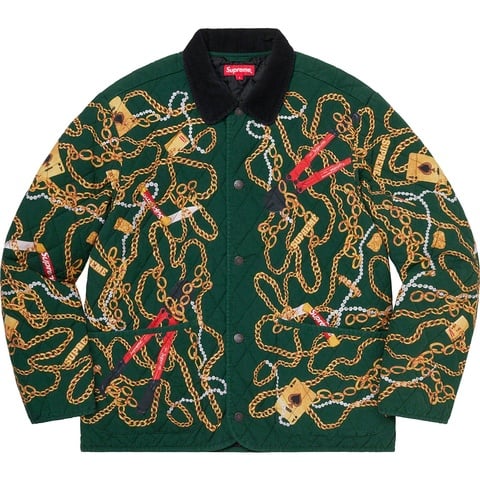 Chains Quilted Jacket - fall/winter 2020 - Supreme