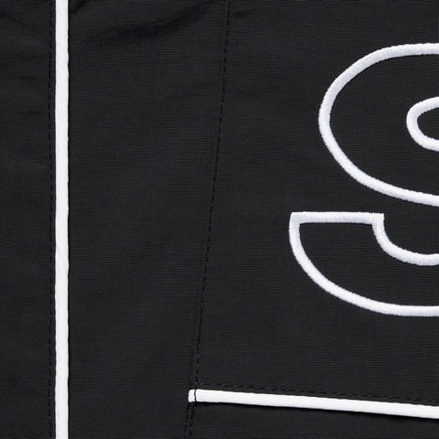 Supreme Piping Track Jacket - Black