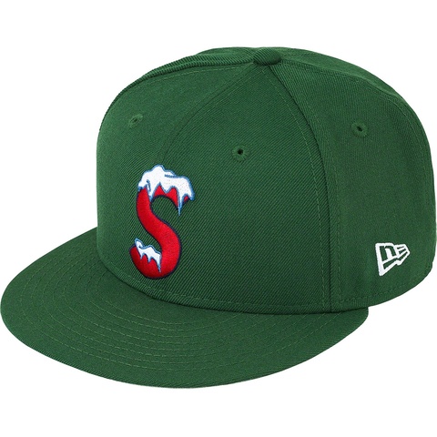 Supreme S Logo New Era® - Bright Olive