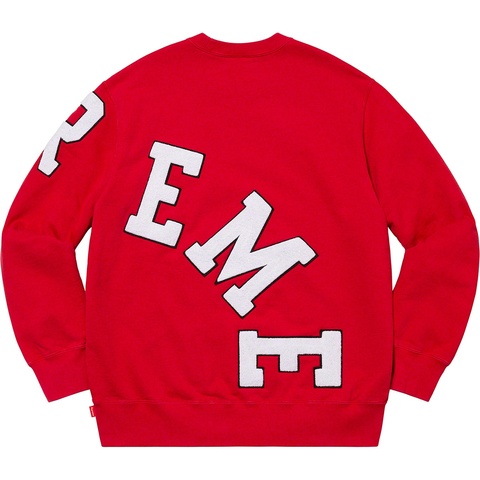 Supreme Big Arc Crewneck - Red