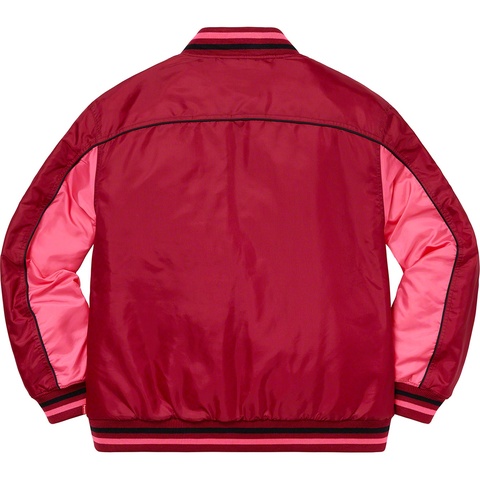 Contrast Script Varsity Jacket - fall/winter 2020 - Supreme
