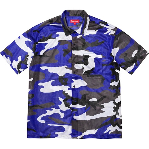 Camo Mesh S/S Shirt - fall/winter 2020 - Supreme