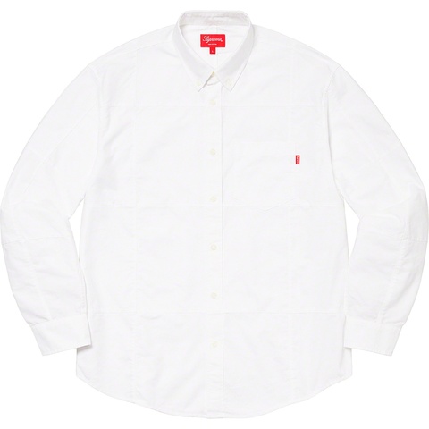 トップス 20FW Supreme Patchwork Oxford Shirt S Patchwork Oxford Shirt - fall/winter 2020 - Supreme