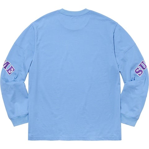 Supreme Cutout Sleeves L/S Top - Blue